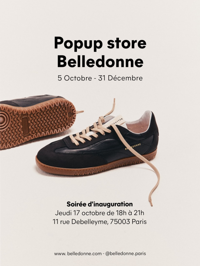 Belledonne ouvre un pop-up store exclusif au cœur de Paris