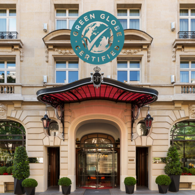 Le Royal Monceau - Raffles Paris décroche la certification Green Globe pour 1 an