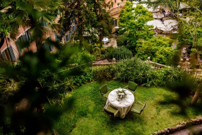 Une nouvelle expérience de restauration à la "Secret garden table" de l'Hotel de Russie à Rome