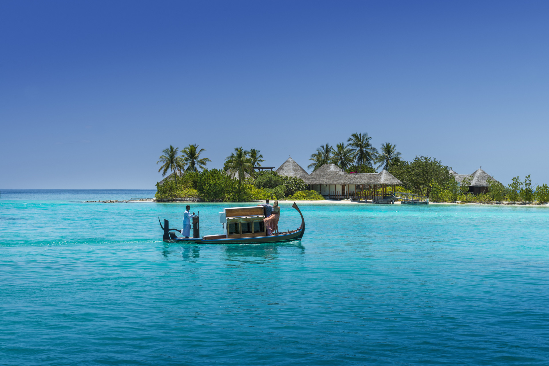 Découvrez l'île du Spa au Four Seasons Resort Maldives, un véritable havre de bien-être