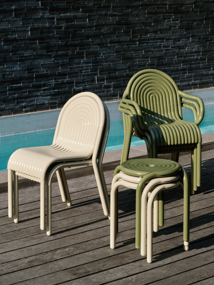 Tom Dixon présente sa première collection de mobilier outdoor baptisée "GROOVE"