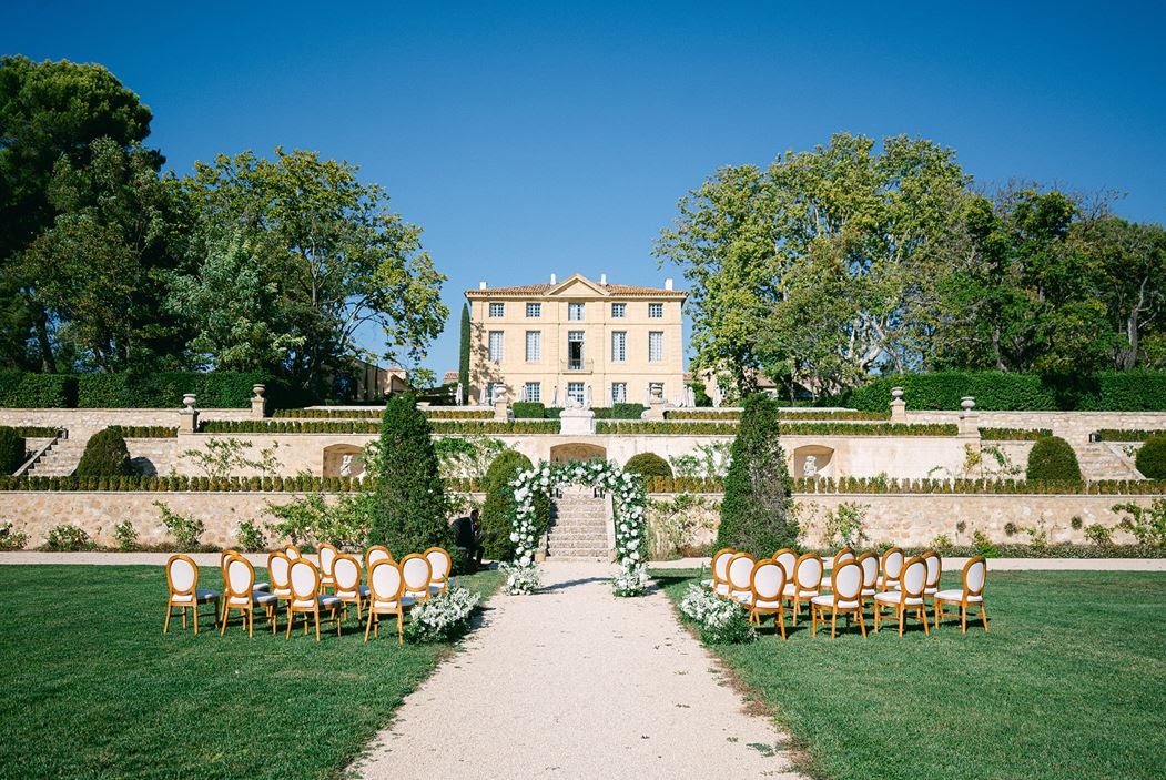 Un mariage de rêve en Provence au Château de la Gaude, ça vous dit ?