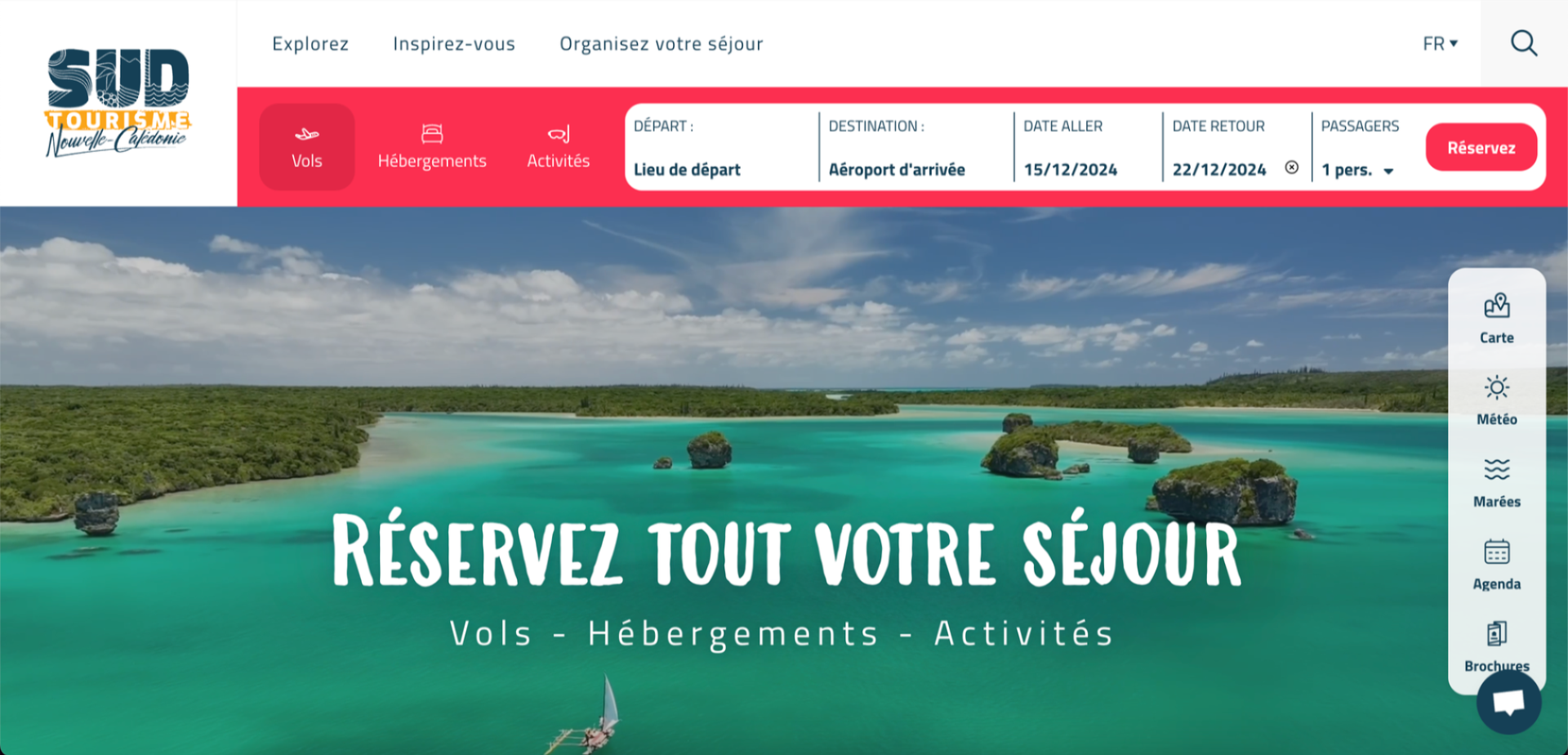 Sud Tourisme Nouvelle-Calédonie présente ses offres voyage conçues par Antidots