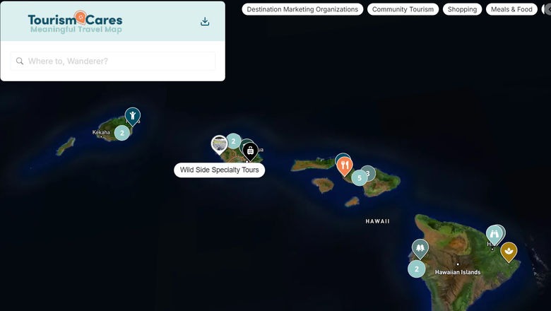 Tourism Cares : une carte pour trouver des circuits plus éco-responsables à Hawaii